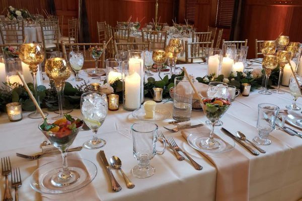 wedding venue in barn