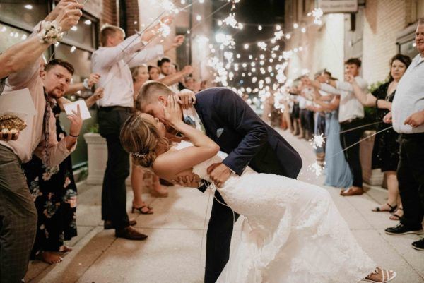 wedding venue in barn
