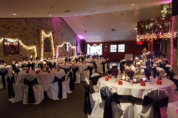 wedding venue in barn