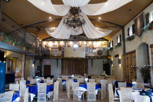 wedding venue in barn