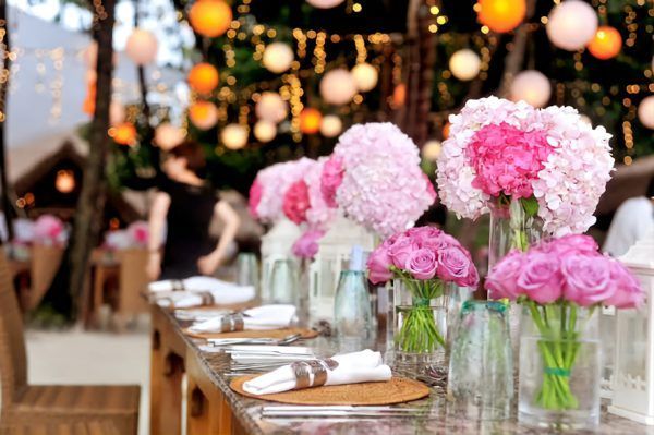 wedding venue in barn