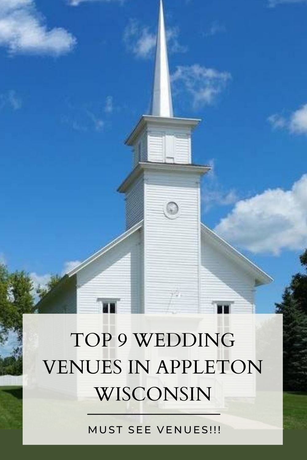Best Wedding Venues in Appleton WI