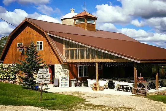 outdoor barn wedding venue