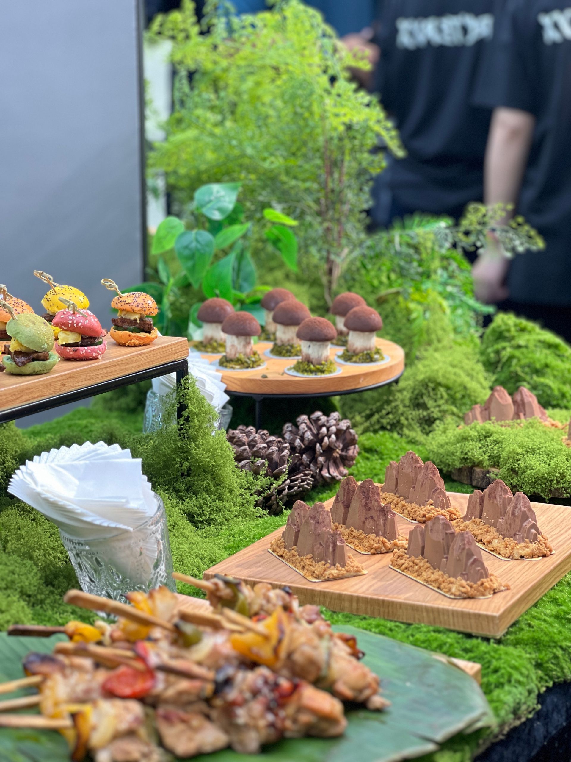 企業活動品牌色主題 canapés 到會
