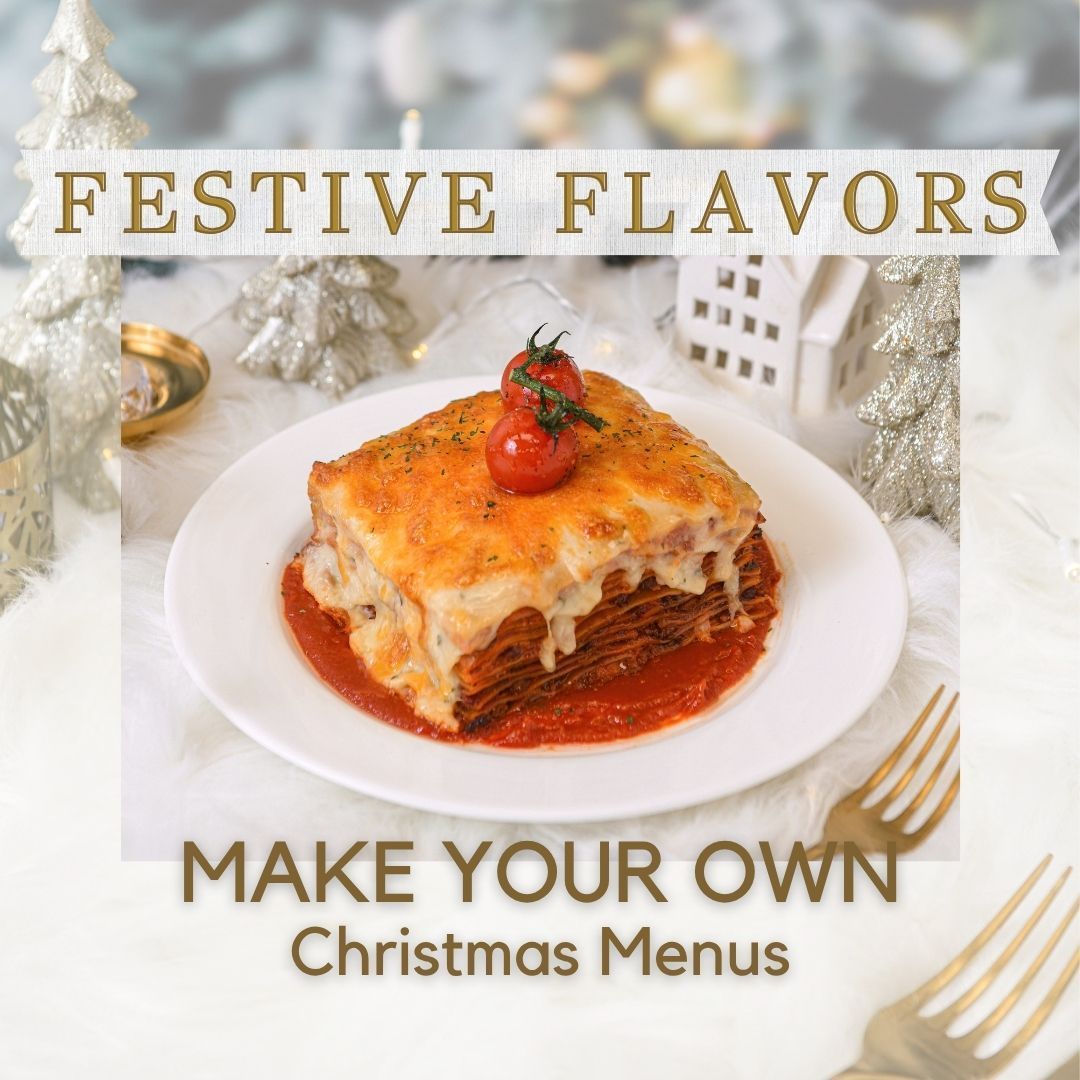 Lasagna on a white plate with