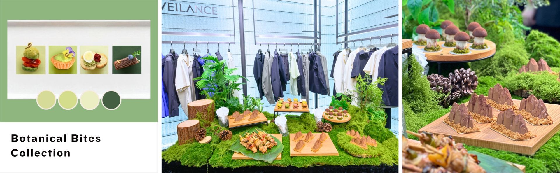 企業活動品牌色主題 canapés 到會