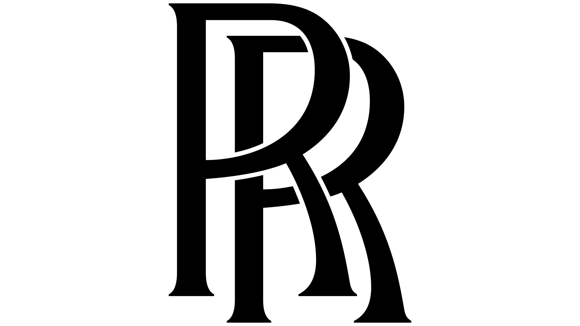 Rolls-Royce logo: two overlapping capital