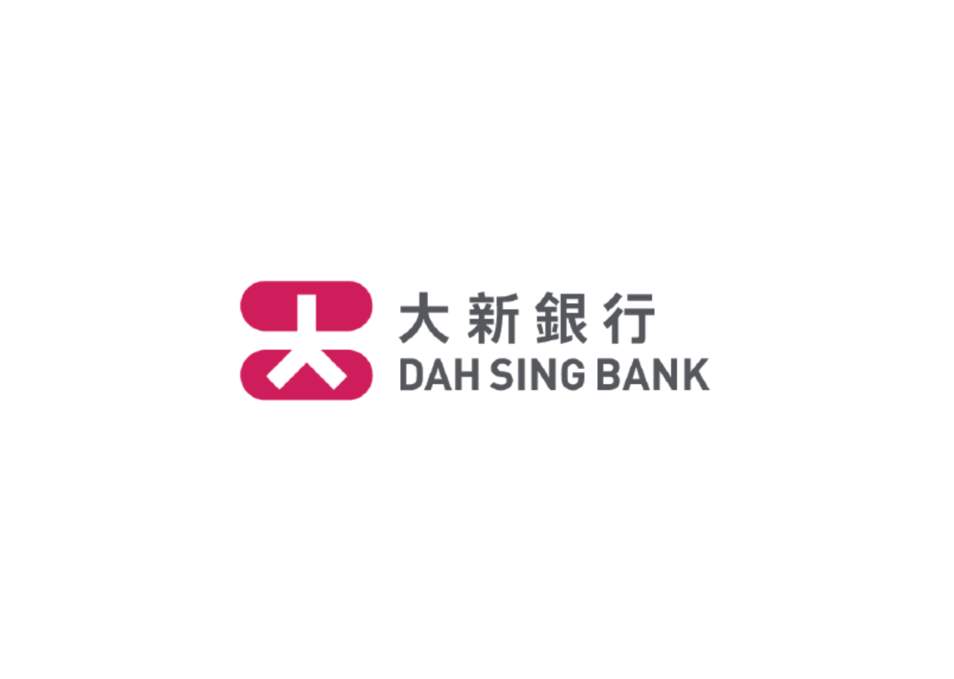 Dah Sing Bank logo with a pink square and white