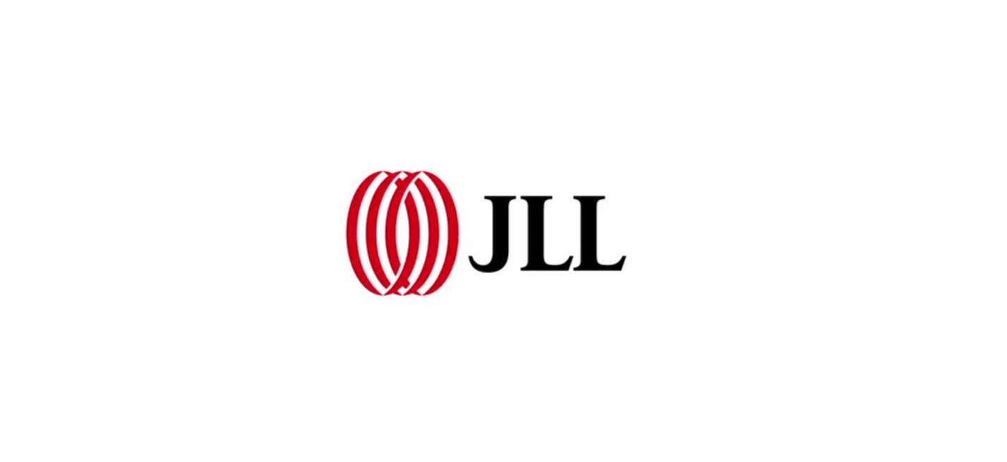 JLL logo: Red and white globe symbol next to black text “JLL” on a white background.