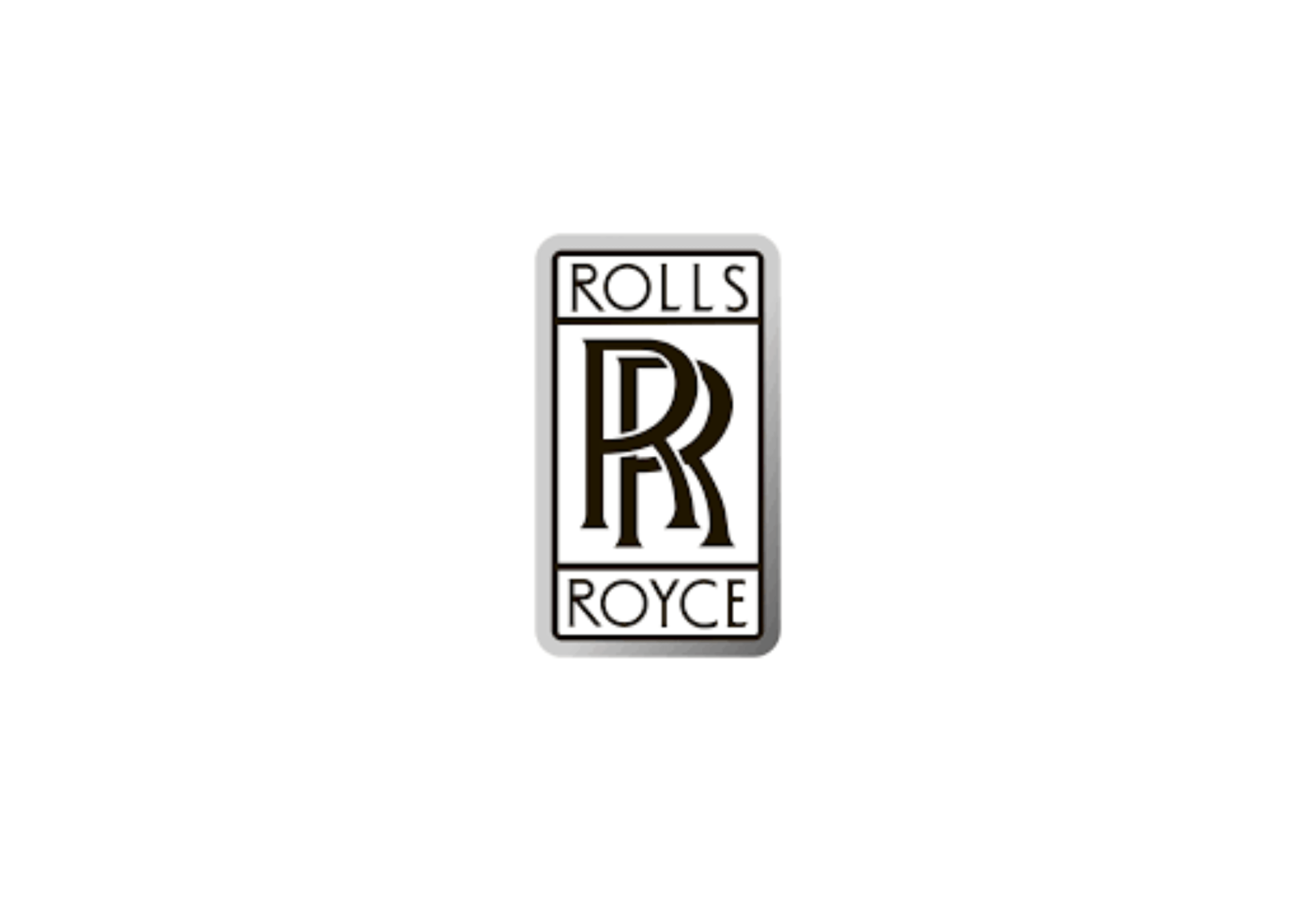 Rolls Royce logo: Black double