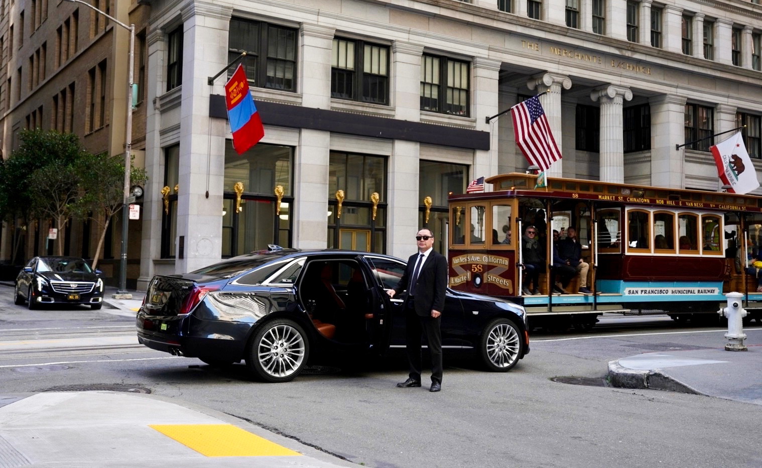 MGL Limo black car service in San Francisco with luxury sedan and SUV