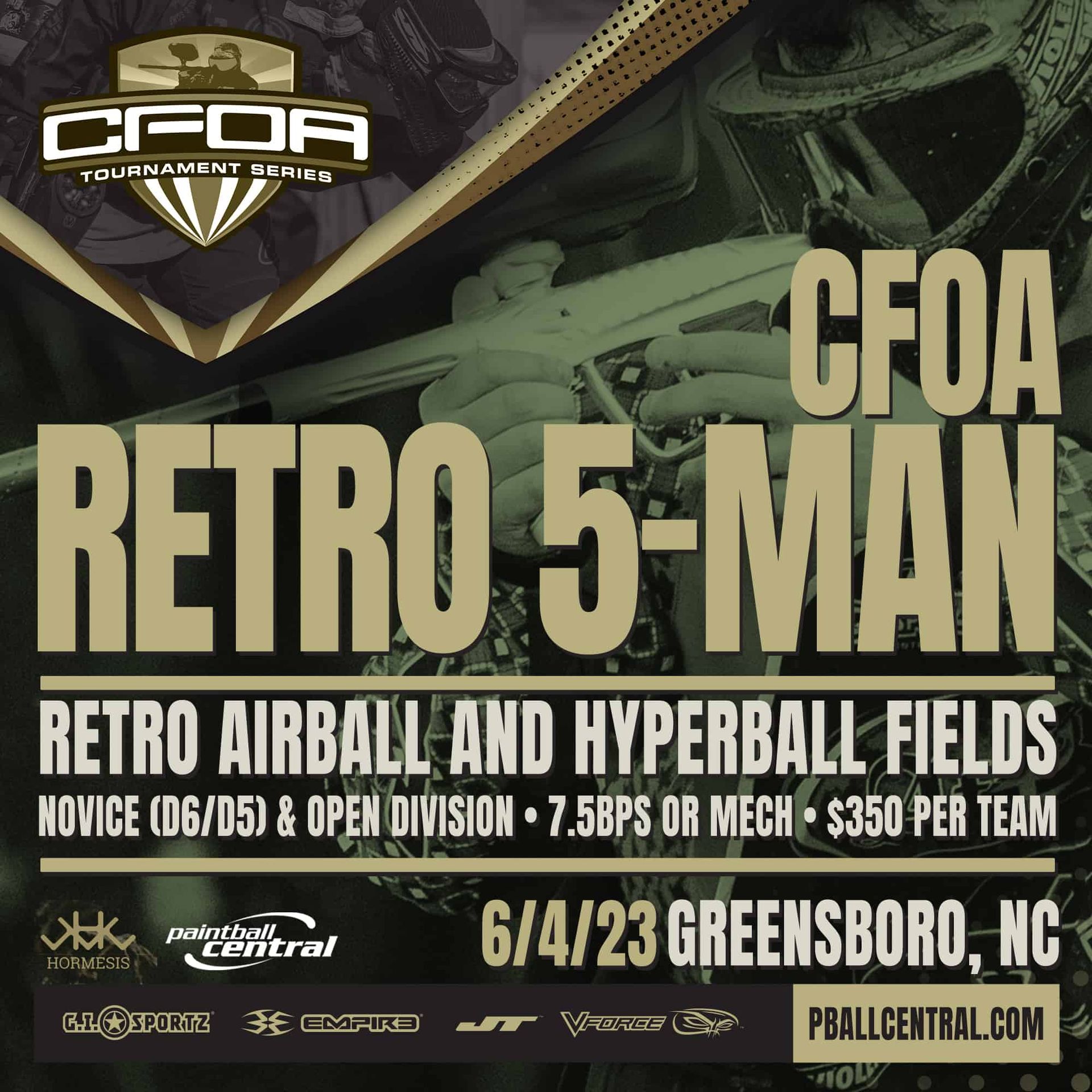 CFOA Paintball Tournament Series