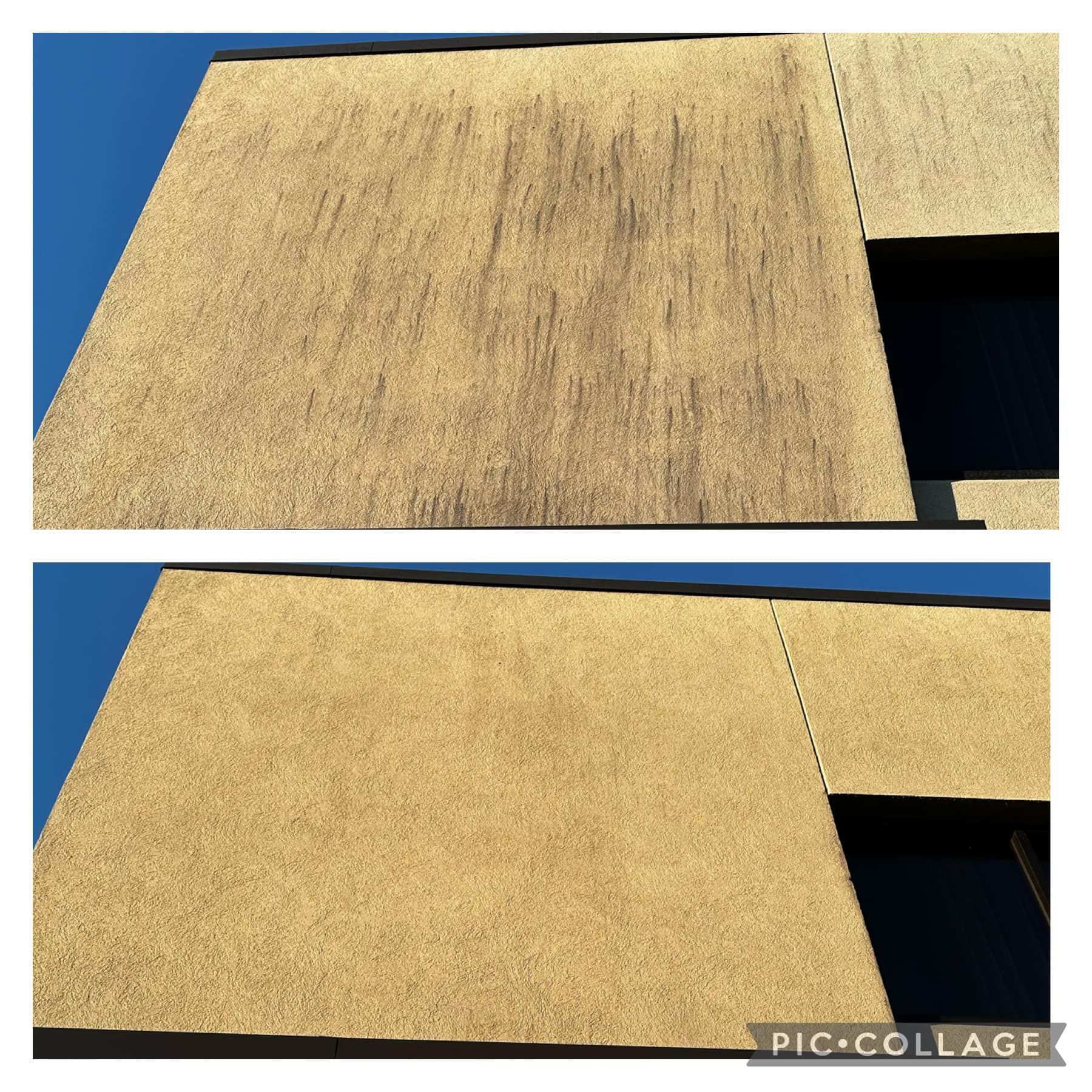 Before & After Concrete Building