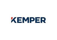 KEMPER logo in dark blue with a red accent on a white background