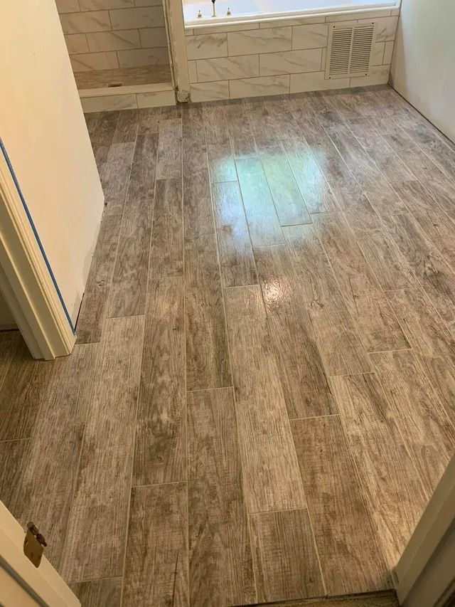 Glossy Wooden Floor — Winston-Salem, NC — Foust Flooring