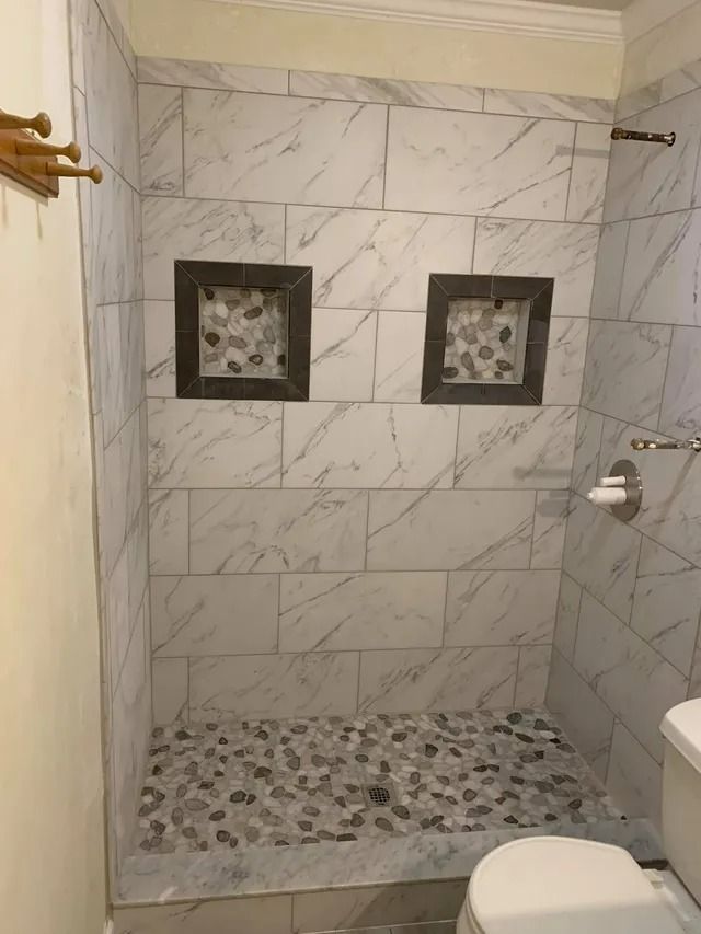 Bathroom Shower Tiles — Winston-Salem, NC — Foust Flooring