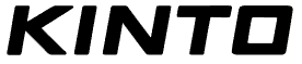 Logo KINTO noir sur fond blanc.