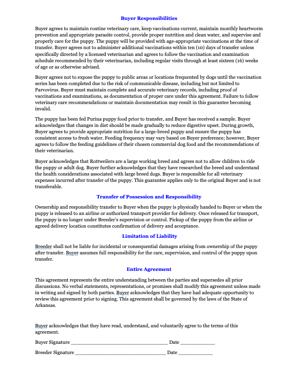 Contract page 2
