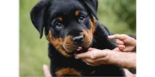 Puppy biting
