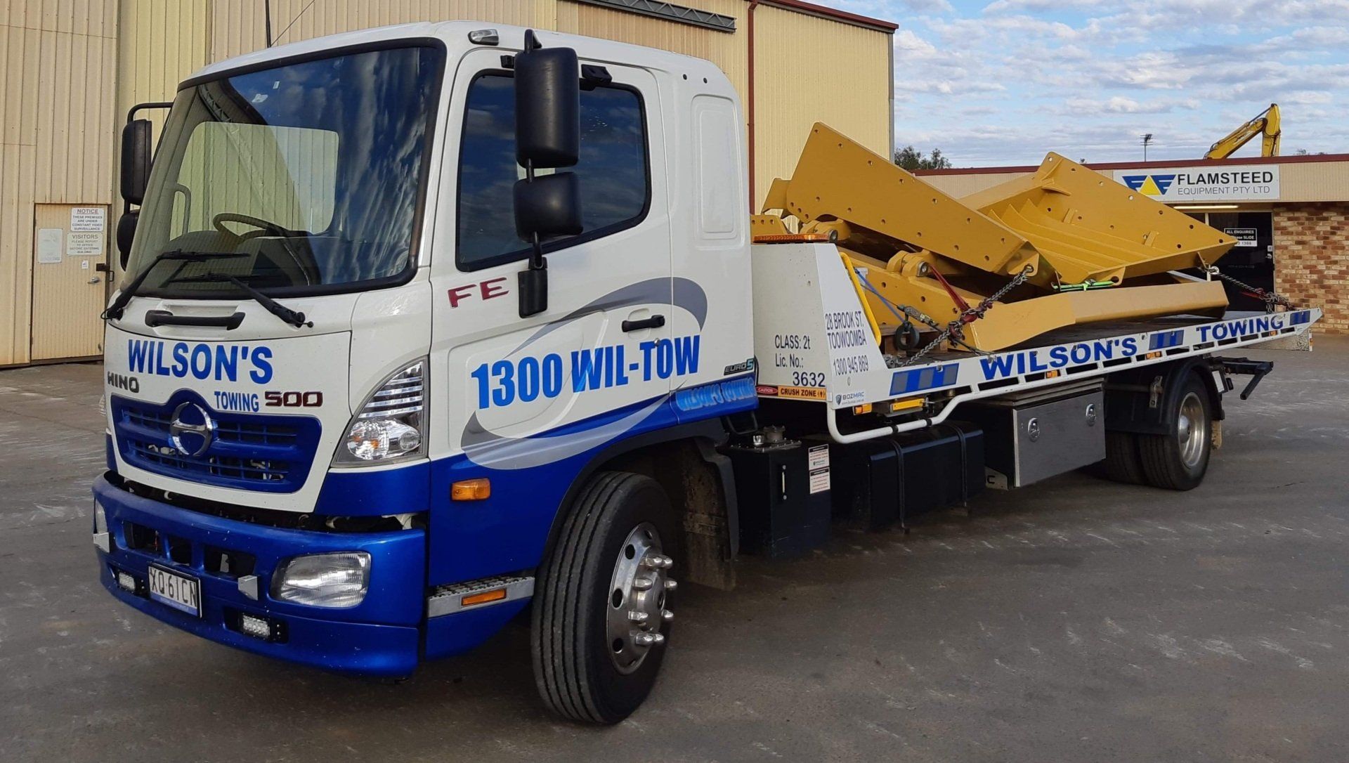 Car Towing — Smash Repairs & Spray Painting in Toowoomba, QLD