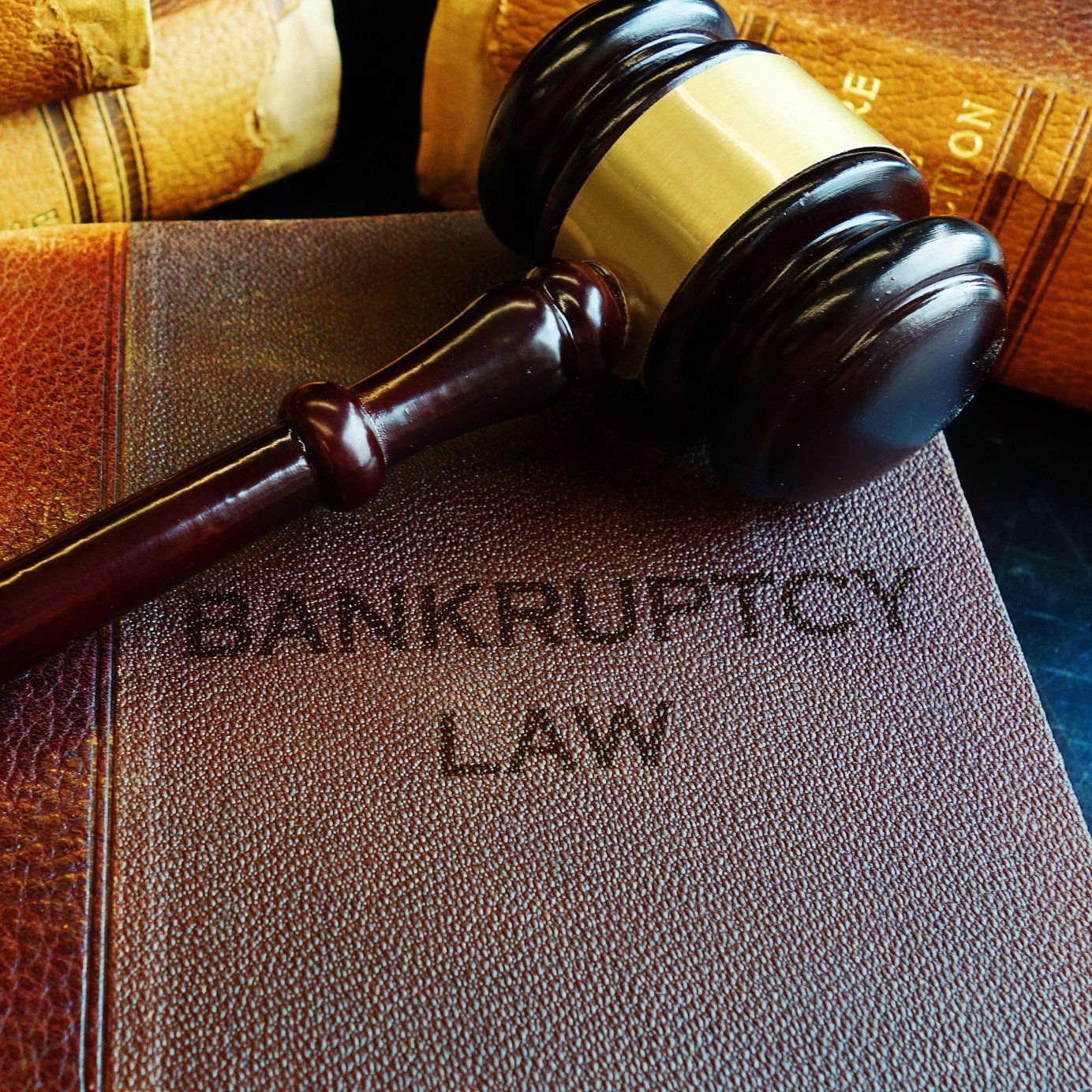 Gavel Above A Bankruptcy Law Book — Jefferson City, MO — Reed Law Gavel Above A Bankruptcy Law Book — Jefferson City, MO — Reed Law