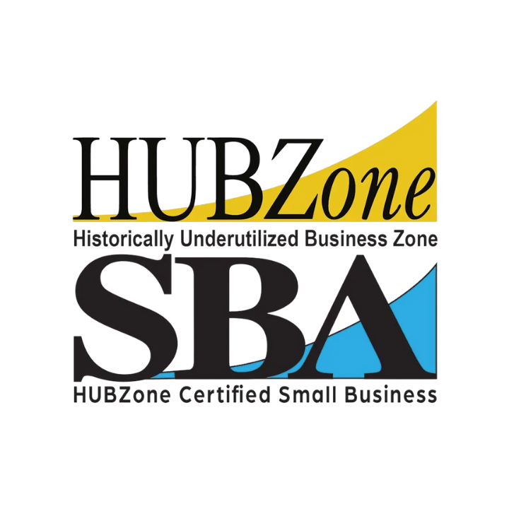 HUBZone and SBA logo.