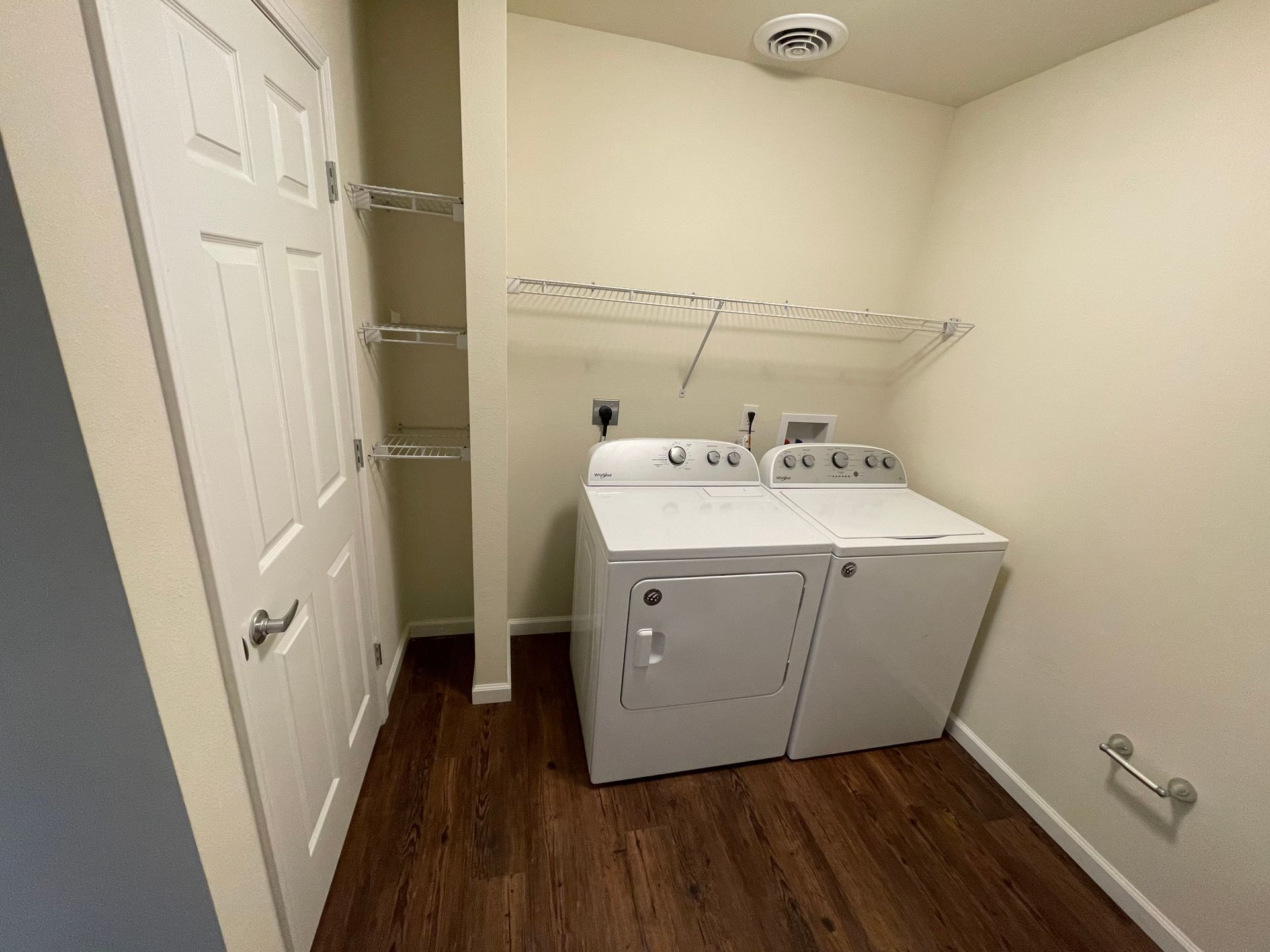 Washer and dryer