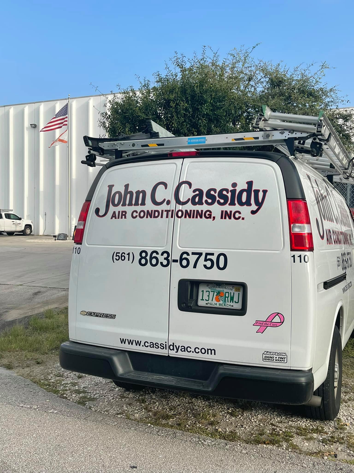 White van with 
