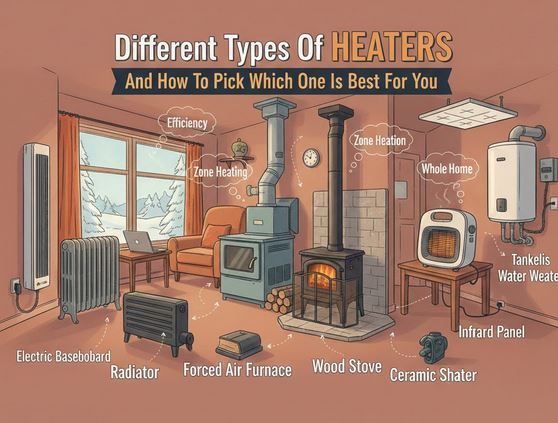 heater types