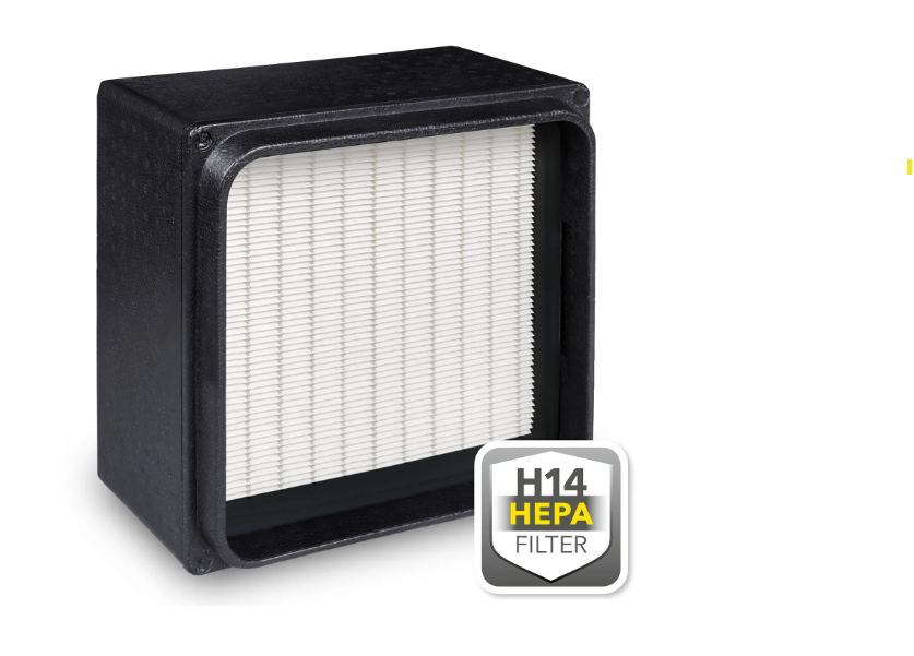 HEPA Filter H14 (99.995% filtration efficiency) for AirgoClean® ONE