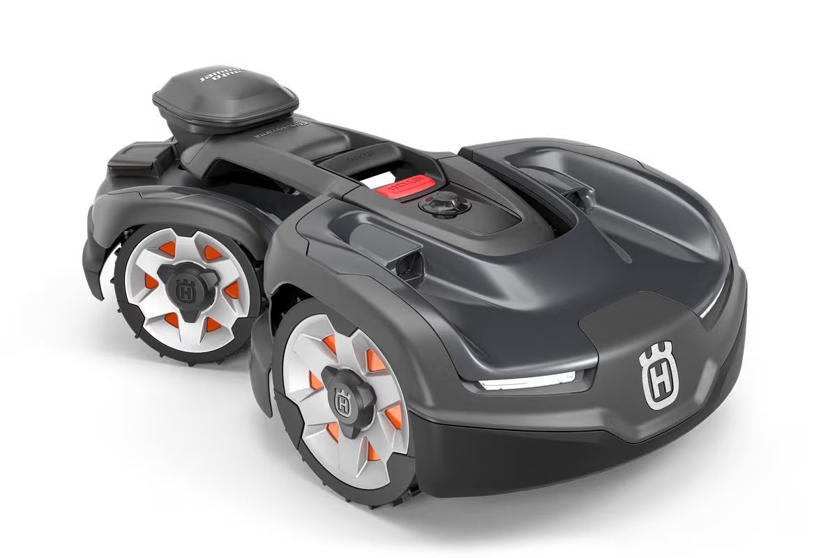 A Dark Gray Husqvarna Robotic Lawn Mower— Tuggerah Outdoor Power in Tuggerah, NSW