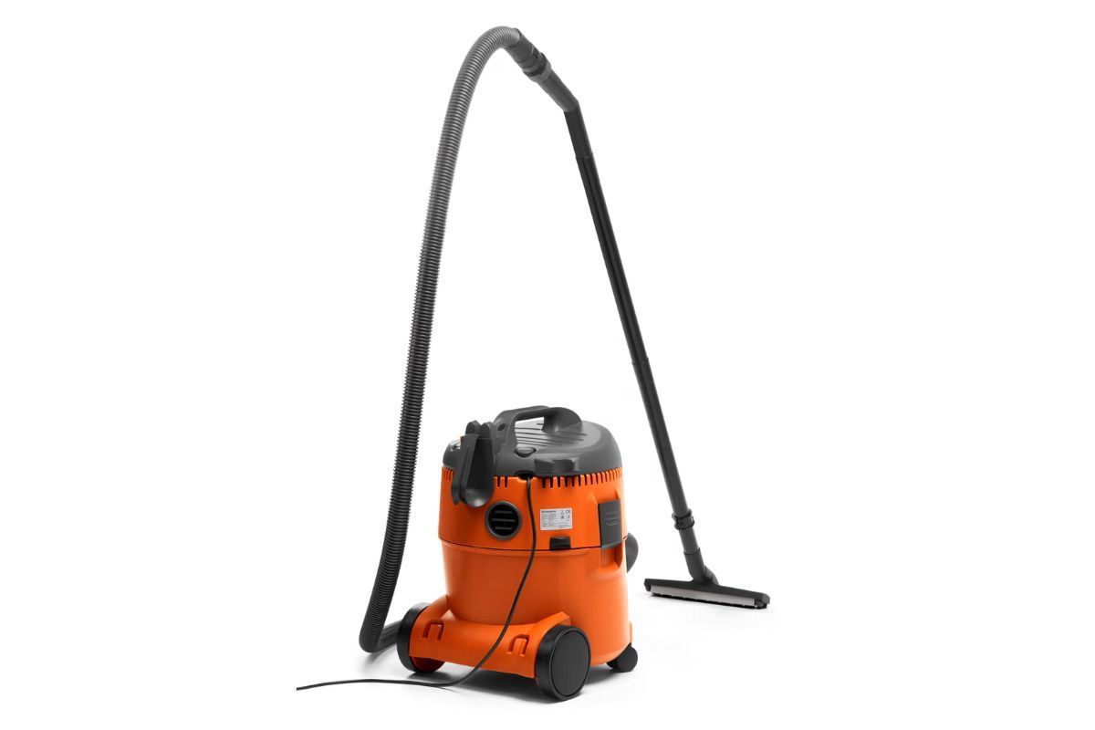 Orange And Black Shop Vacuum — Tuggerah Outdoor Power in Tuggerah, NSW