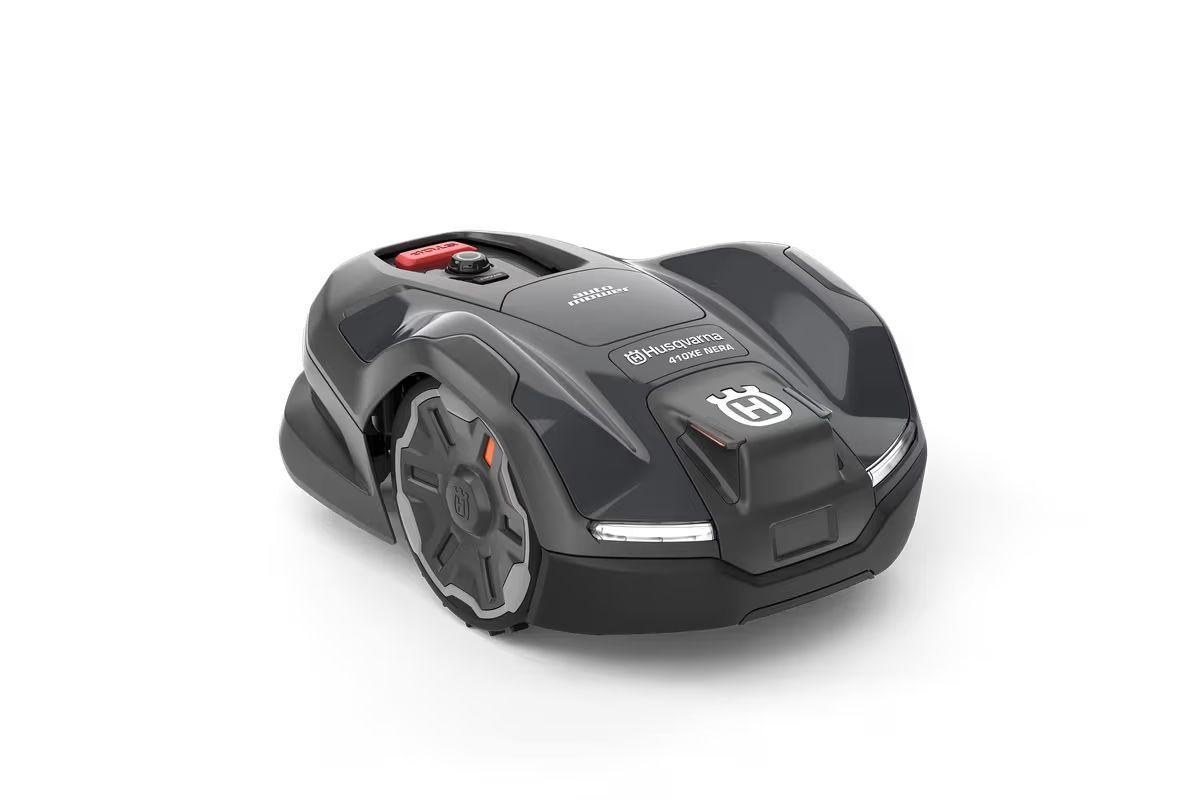 Dark Gray Husqvarna Robotic Lawnmower — Tuggerah Outdoor Power in Tuggerah, NSW