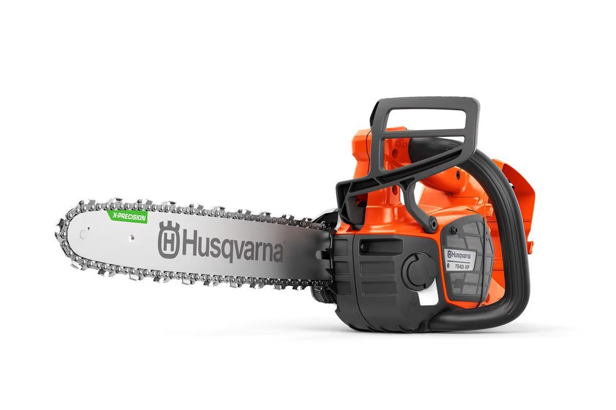 Husqvarna Orange and Black Chainsaw — Tuggerah Outdoor Power in Tuggerah, NSW