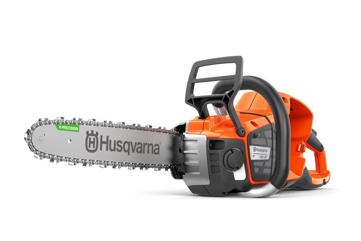 Husqvarna Orange and Black Chainsaw — Tuggerah Outdoor Power in Tuggerah, NSW