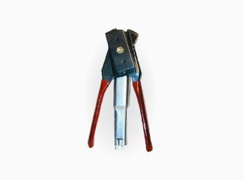 A hog ring pliers nursery tool.