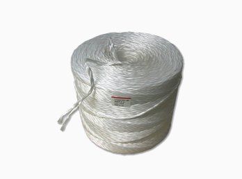 A bundle of polypropylene twine.