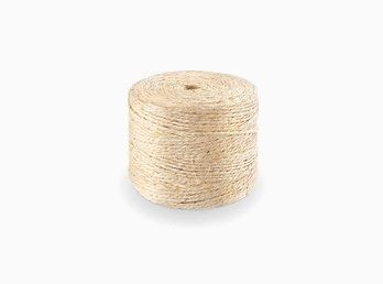 Sisal twine in a bundle.