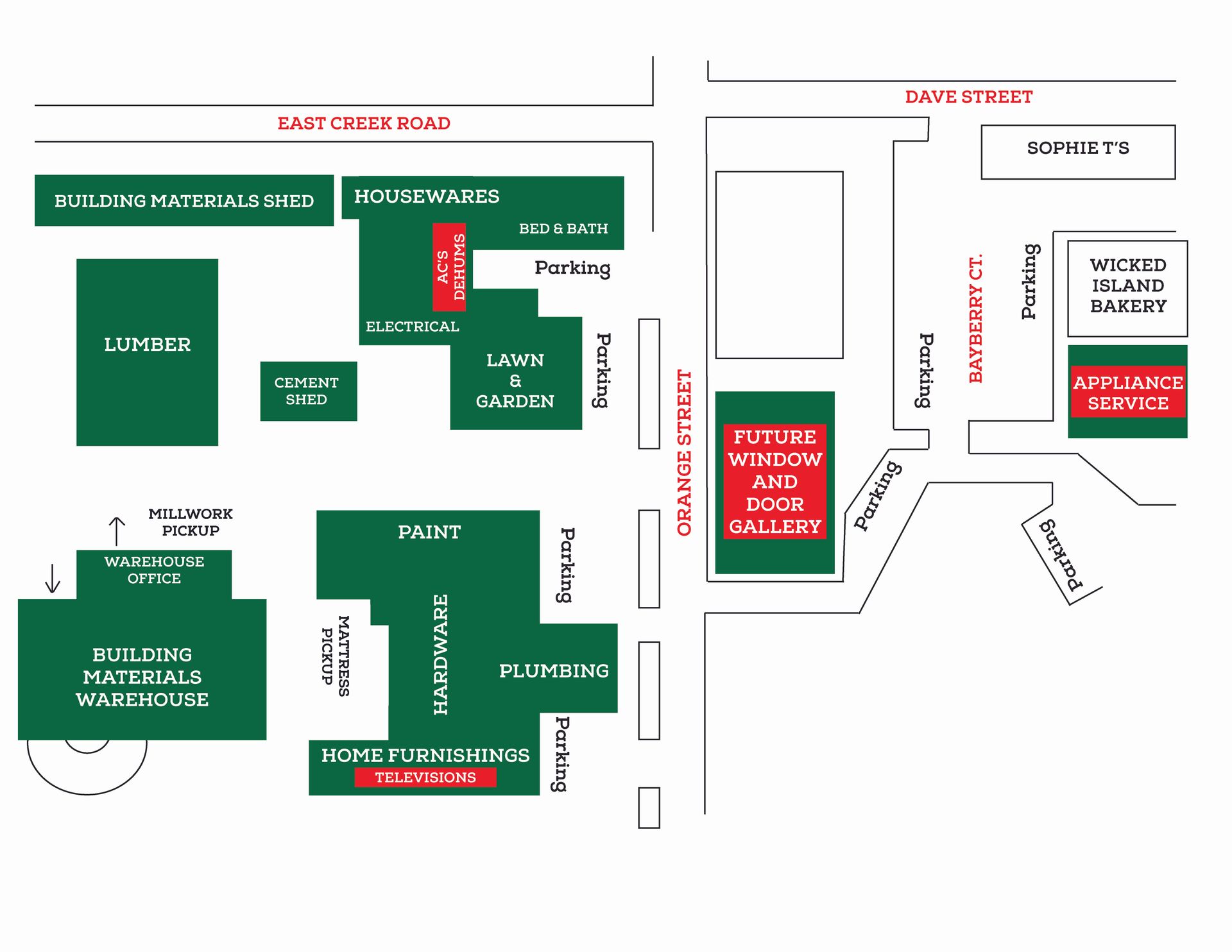 Campus Map | Marine Home Center
