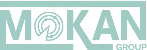 A logo for the mokan group where privacy meets scrutiny