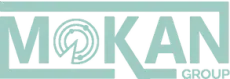 A logo for the mokan group where privacy meets scrutiny