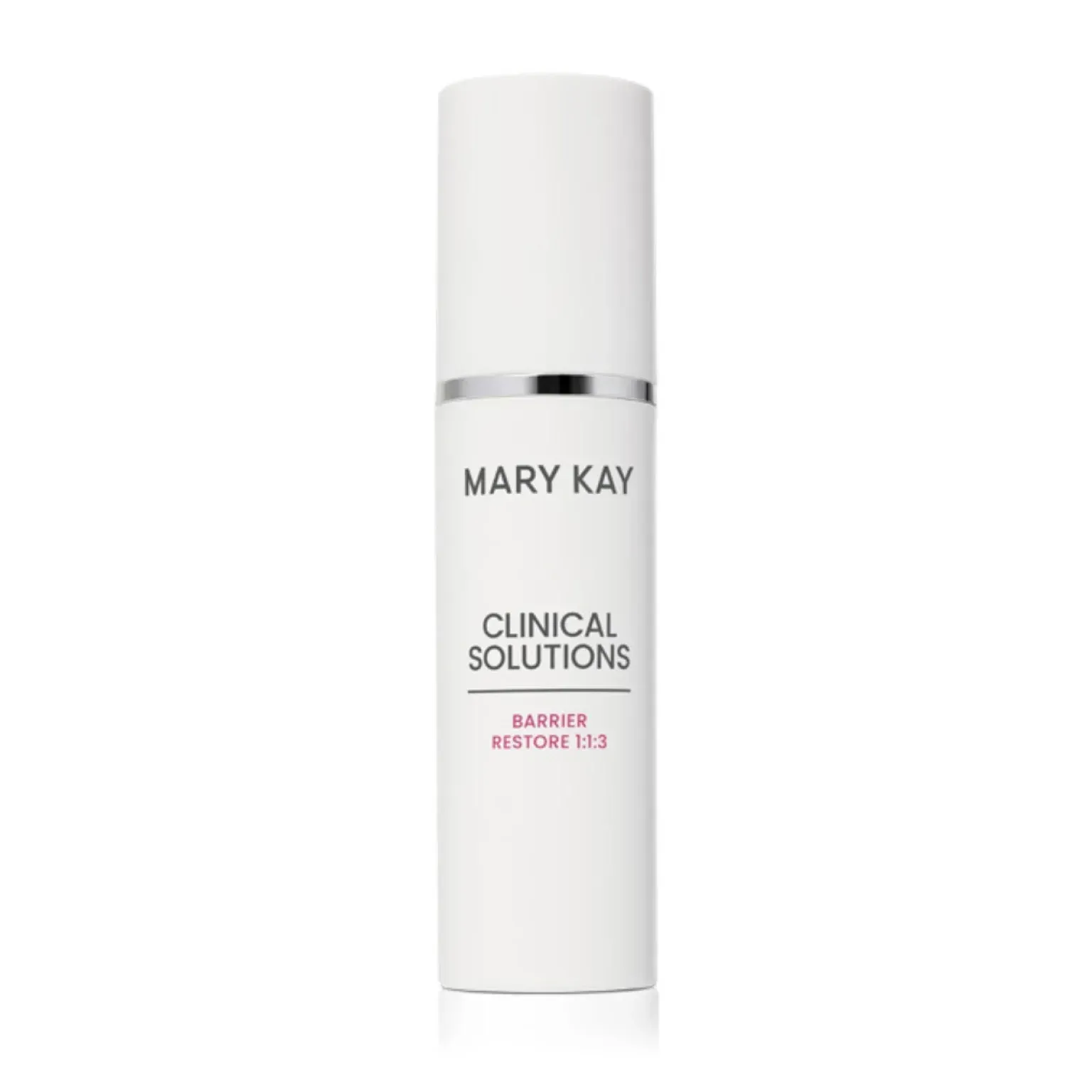 Frasco blanco para el cuidado de la piel MARY KAY Clinical Solutions B3D Restore 113