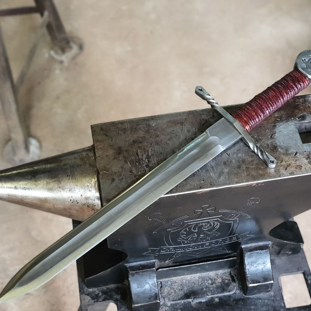 Forging at a Drakon Forge course