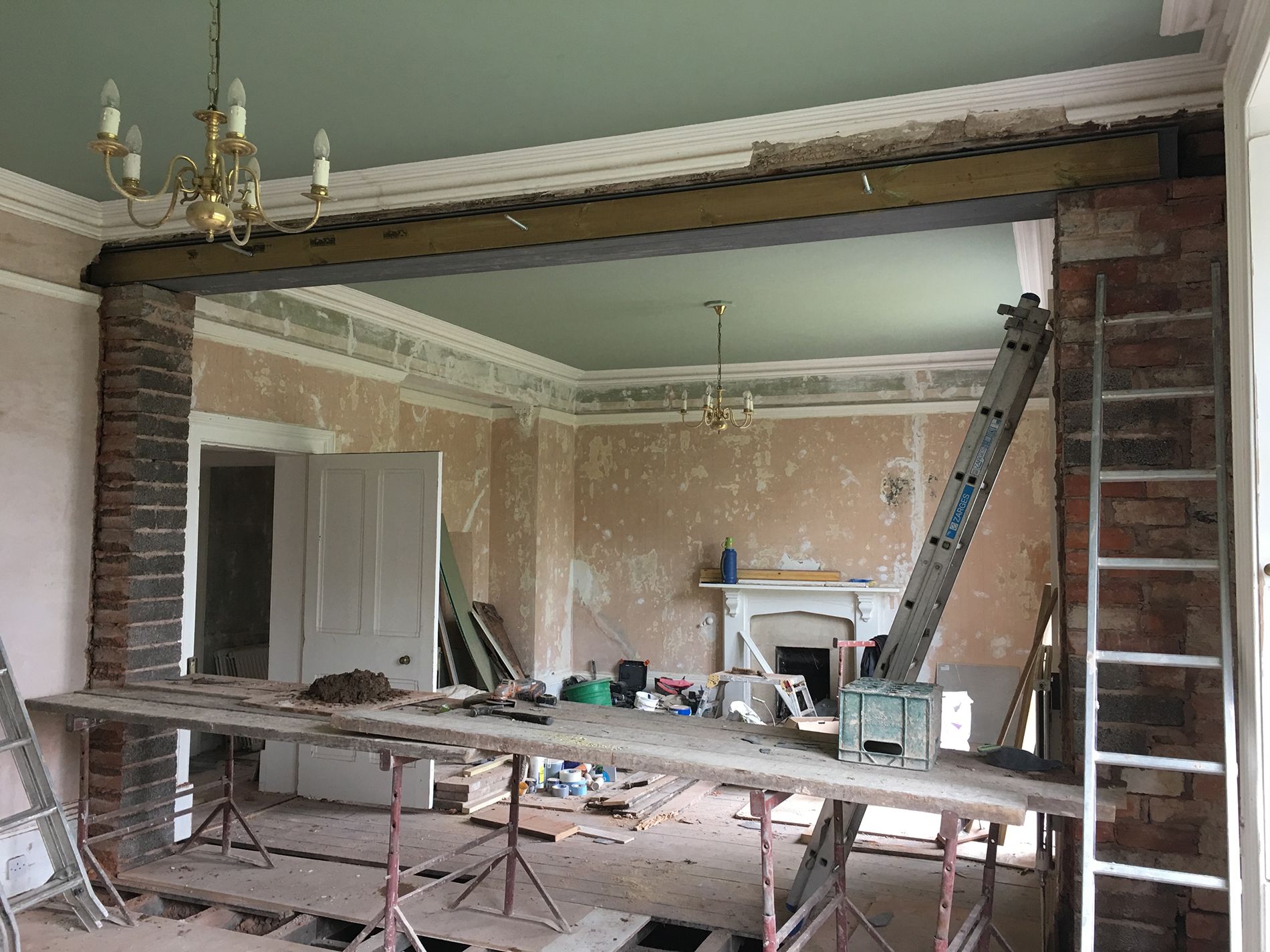 Property being renovated