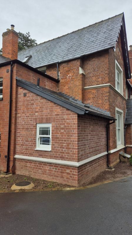 En-suite extension at house in Hereford