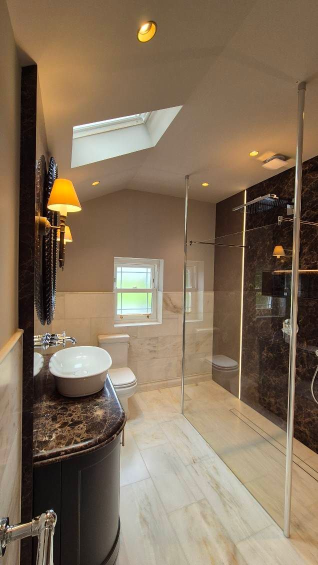 En-suite extension at house in Hereford