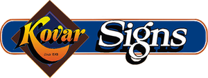 Kovar Signs logo
