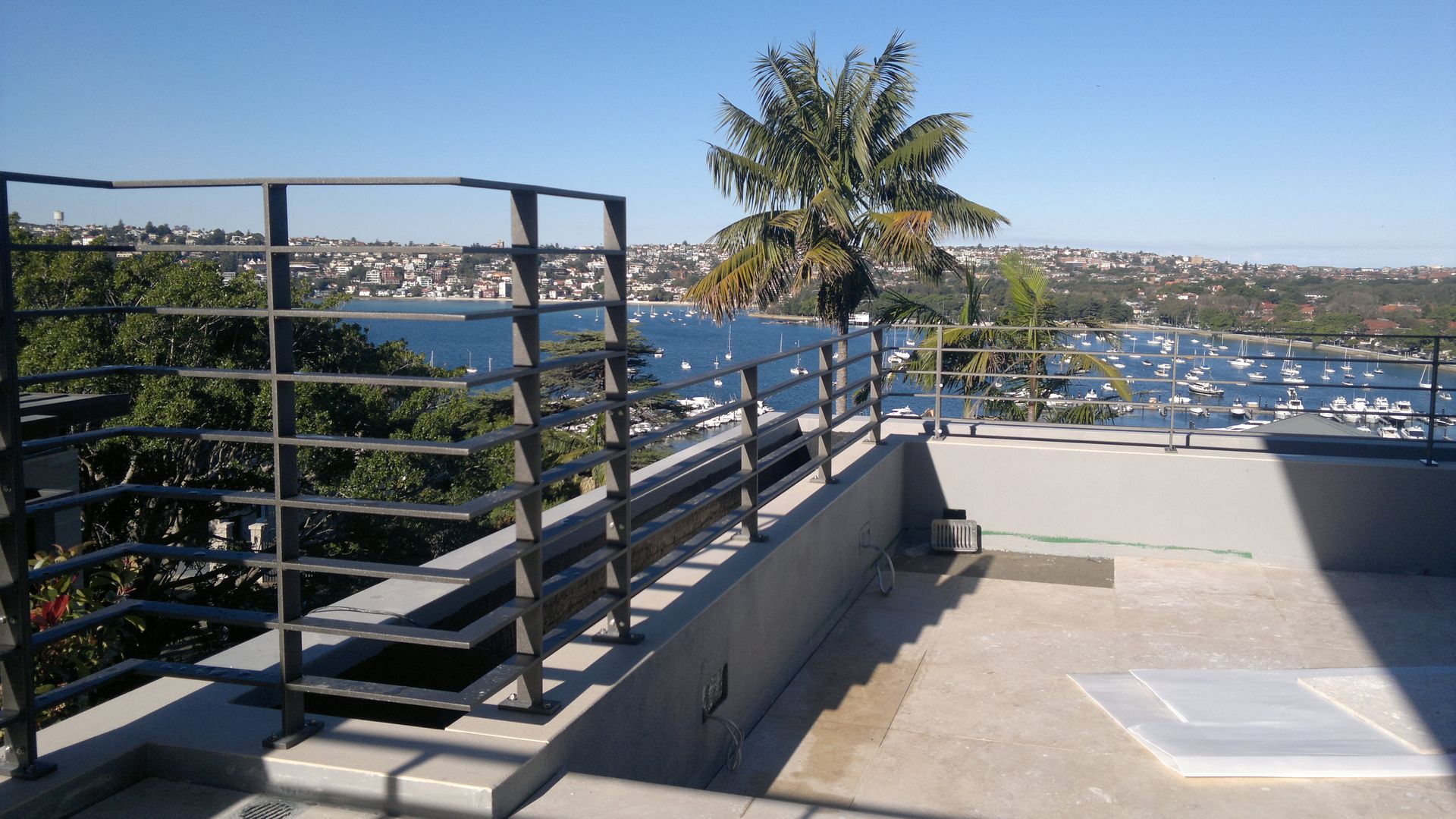 Steel Balustrades Wollongong Modern Balcony Railing With Waterfront View