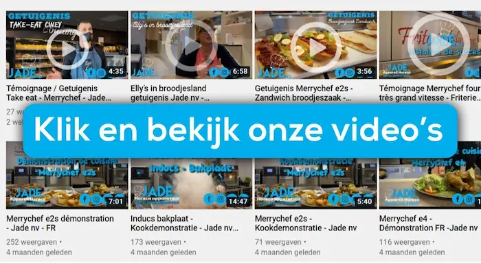 video's over de professionele high speed oven merrychef jade nv getuigenissen klanten