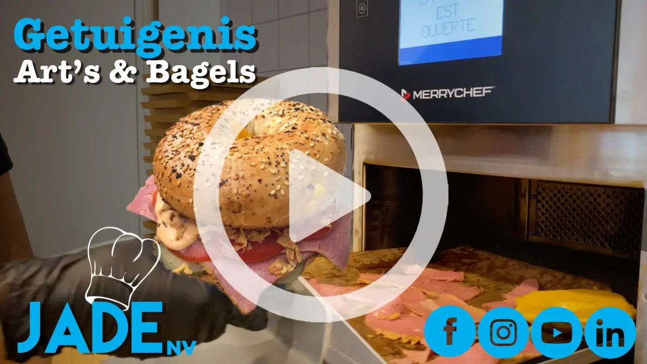 professionele high speed oven Merrychef e2s in arts and bagels brussel